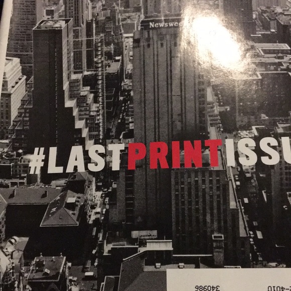 Newsweek. Last print issue. - Picture 3 of 5